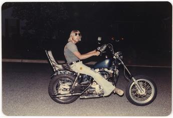 (OUTLAW BIKERS--RENEGADES MOTORCYCLE CLUB, FLORIDA) Personal album with approximately 190 photographs compiled by a female club member